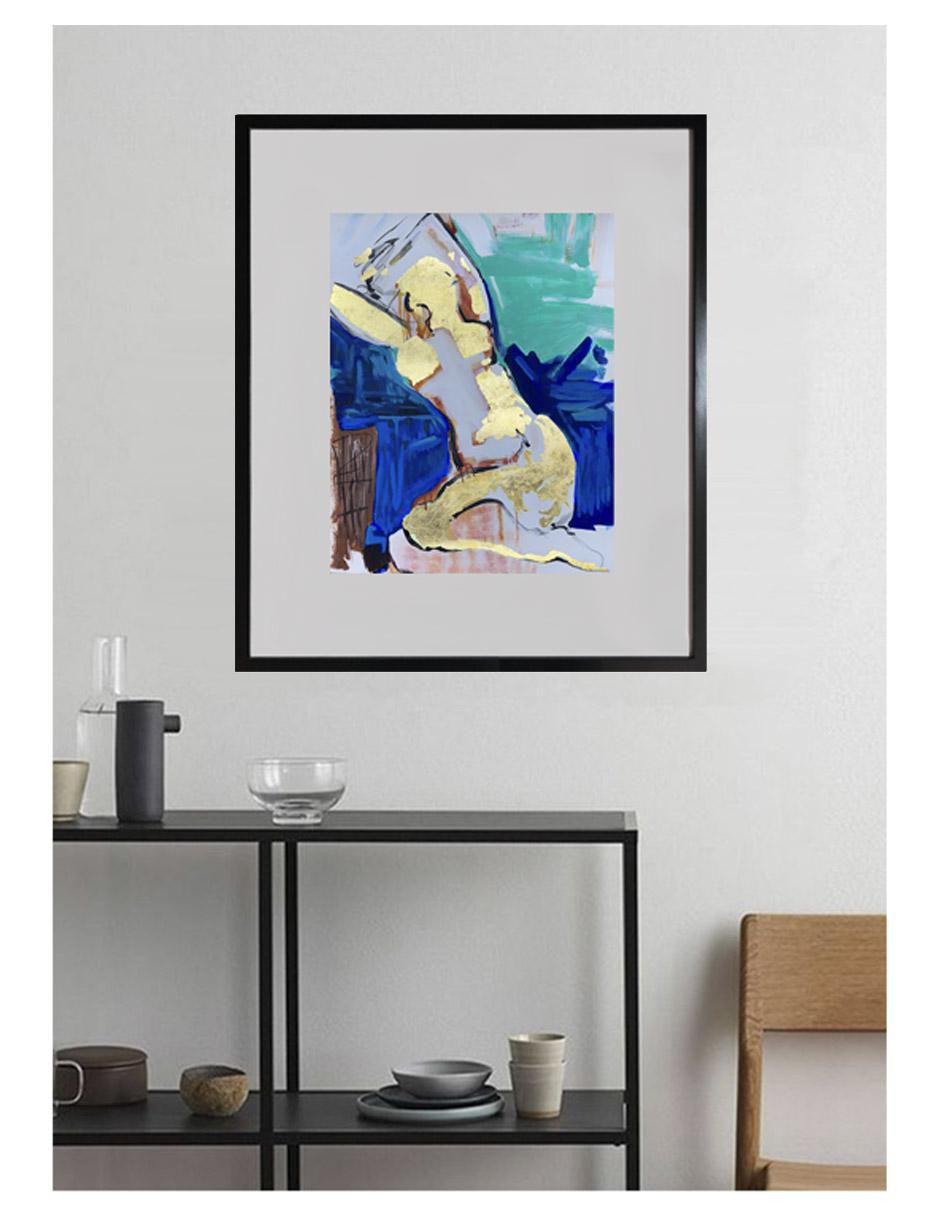 Pintura Femme técnica acrílico 3