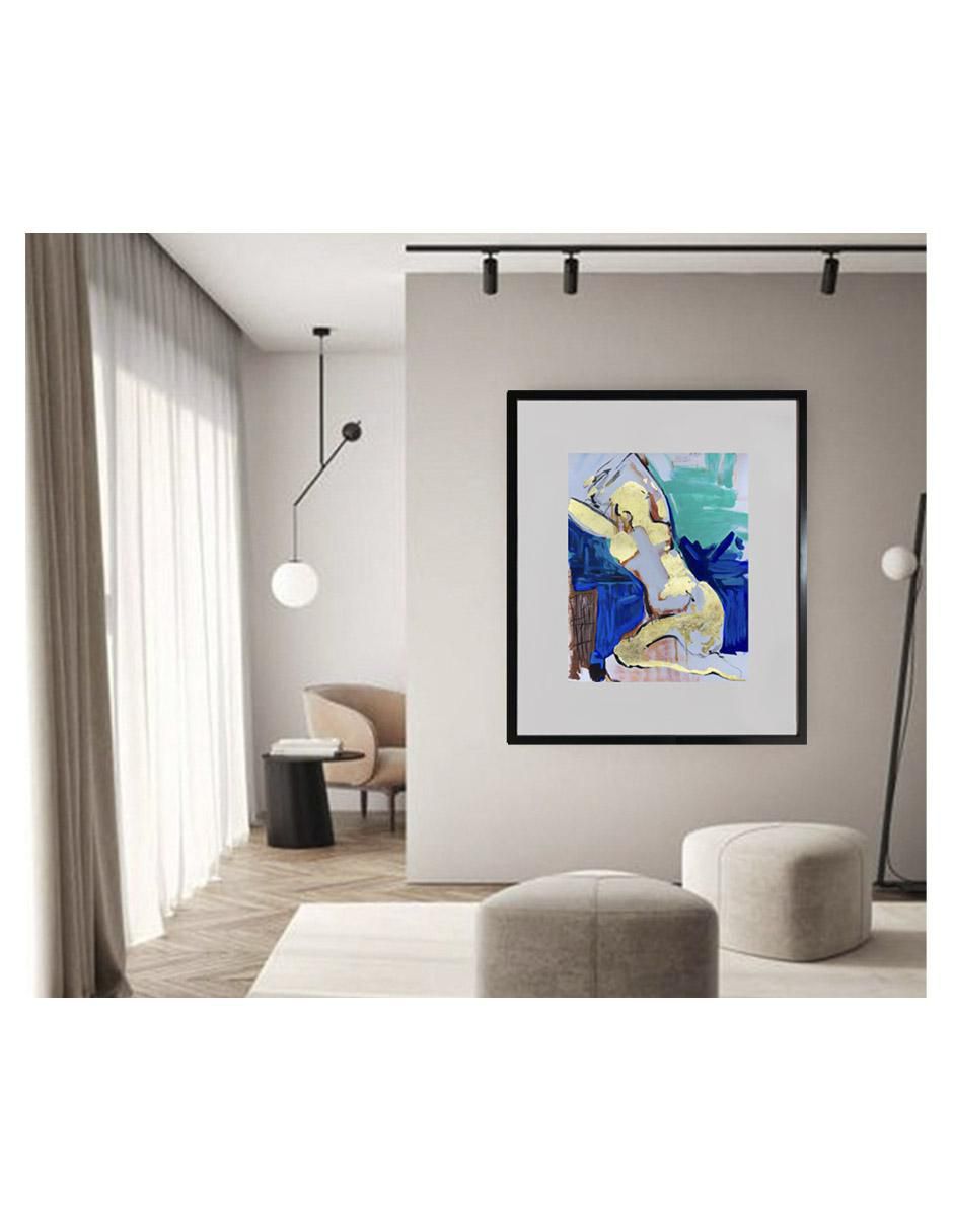 Pintura Femme técnica acrílico 4