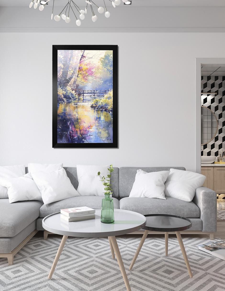 Cuadro decorativo Lago 2
