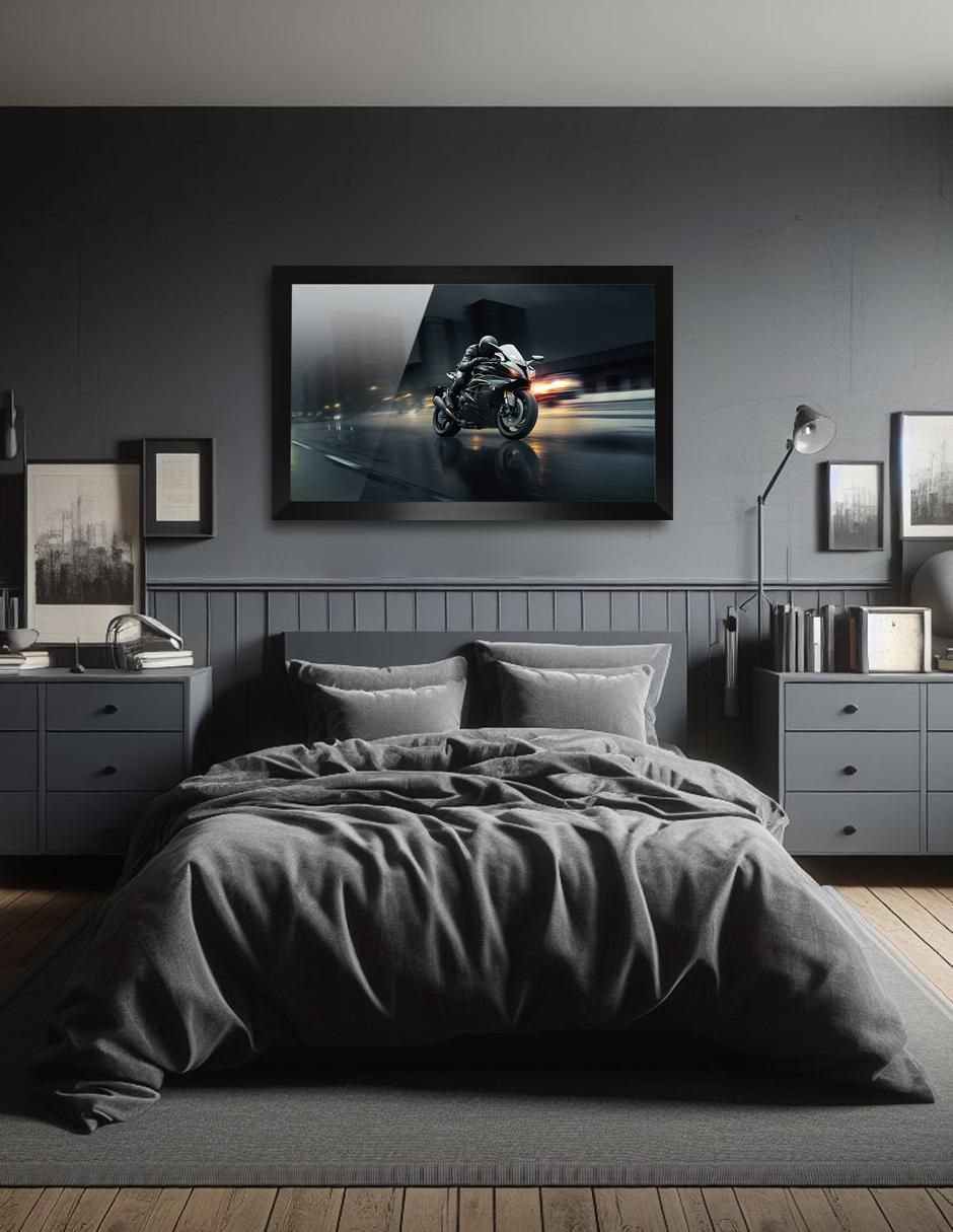 Cuadro decorativo Moto 3