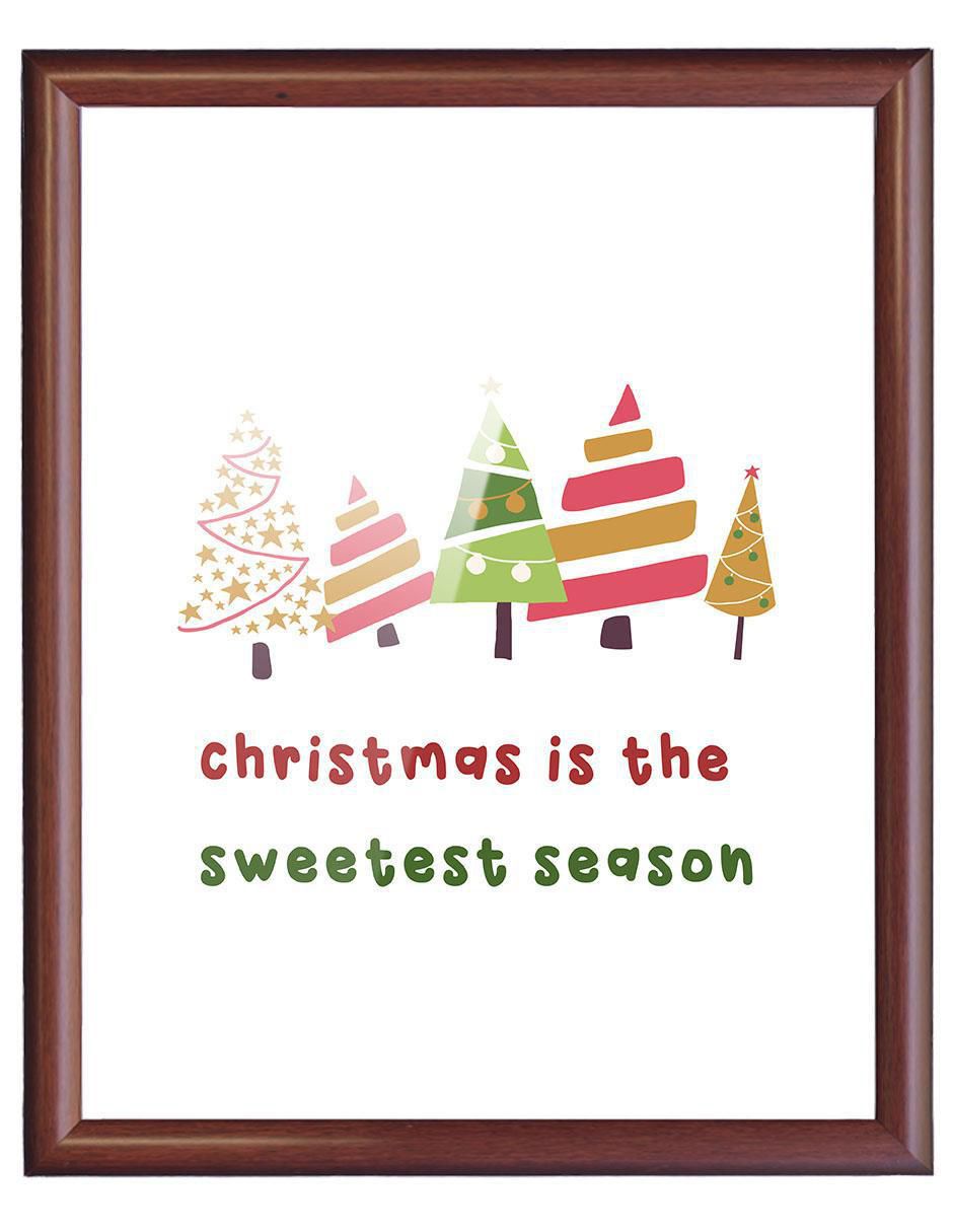 Cuadro decorativo navidad