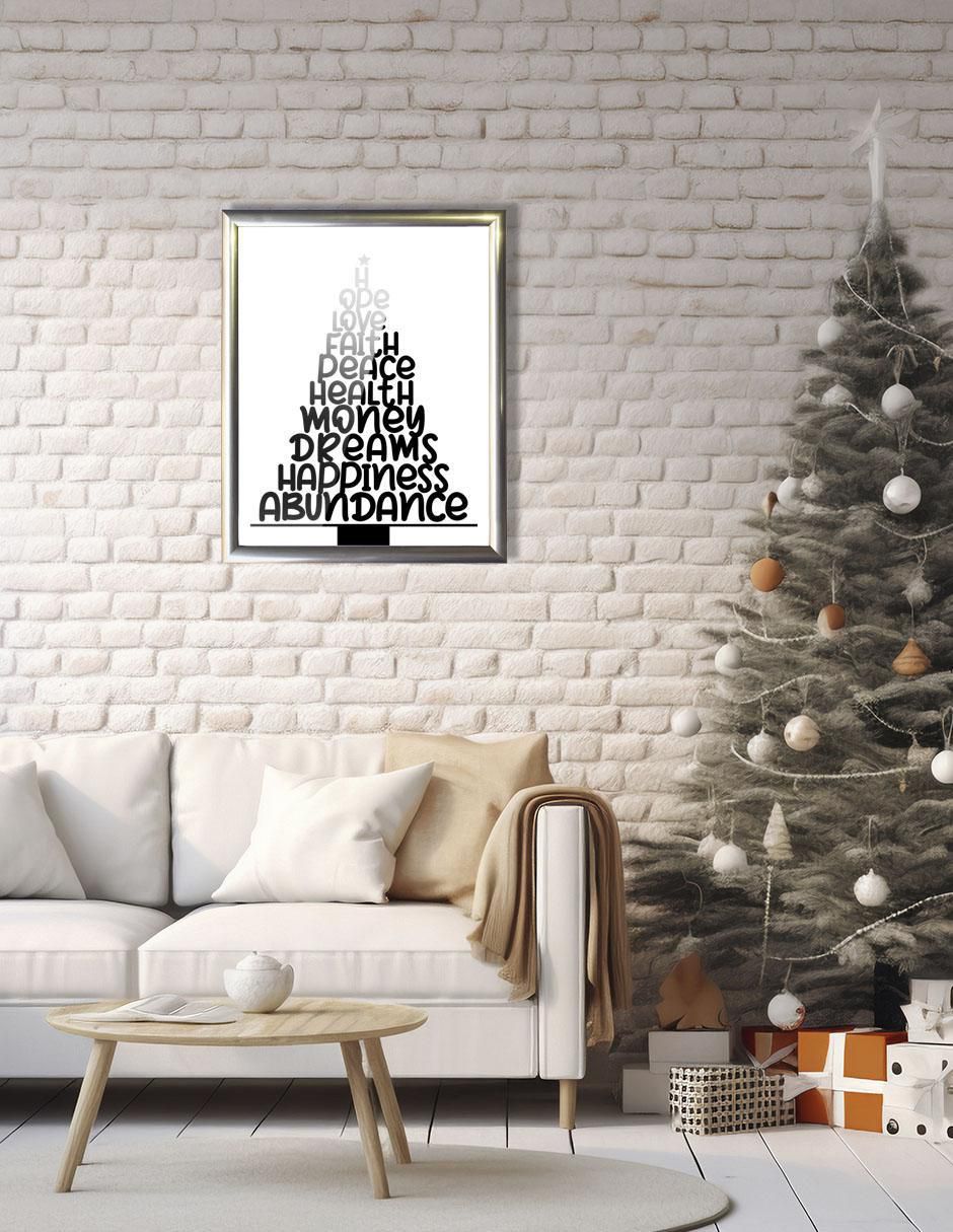 Cuadro decorativo navidad 2