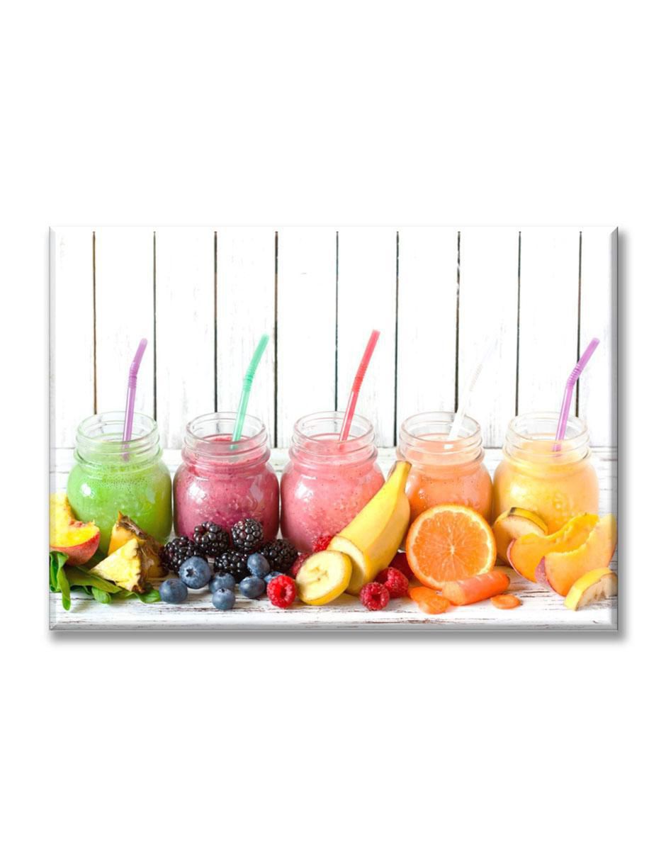 Cuadro decorativo Jugos arcoiris Cuadro decorativo Jugos arcoiris