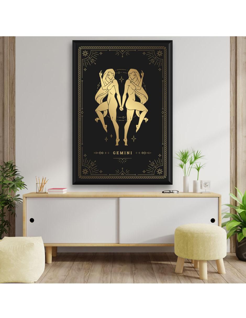 Cuadro decorativo Géminis 2