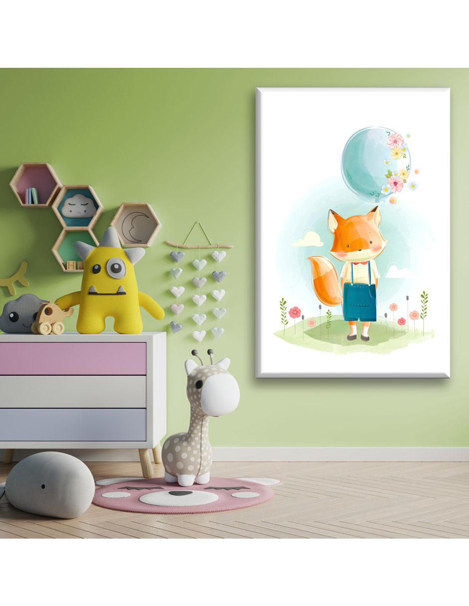 Cuadro decorativo Fox kid 2