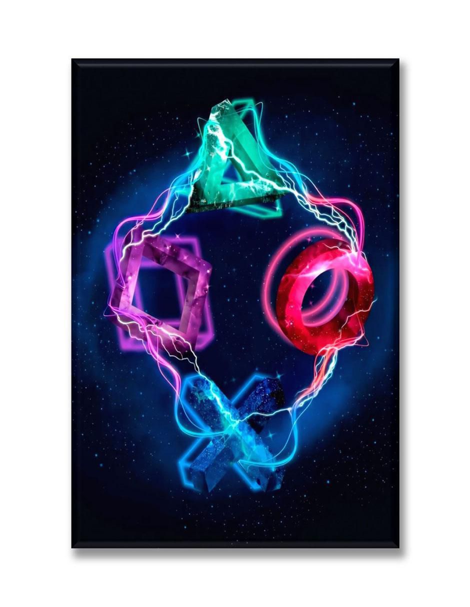 Cuadro decorativo Gamer play