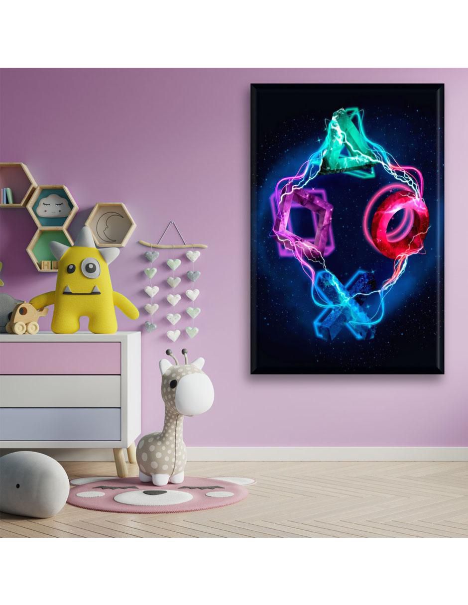 Cuadro decorativo Gamer play 3