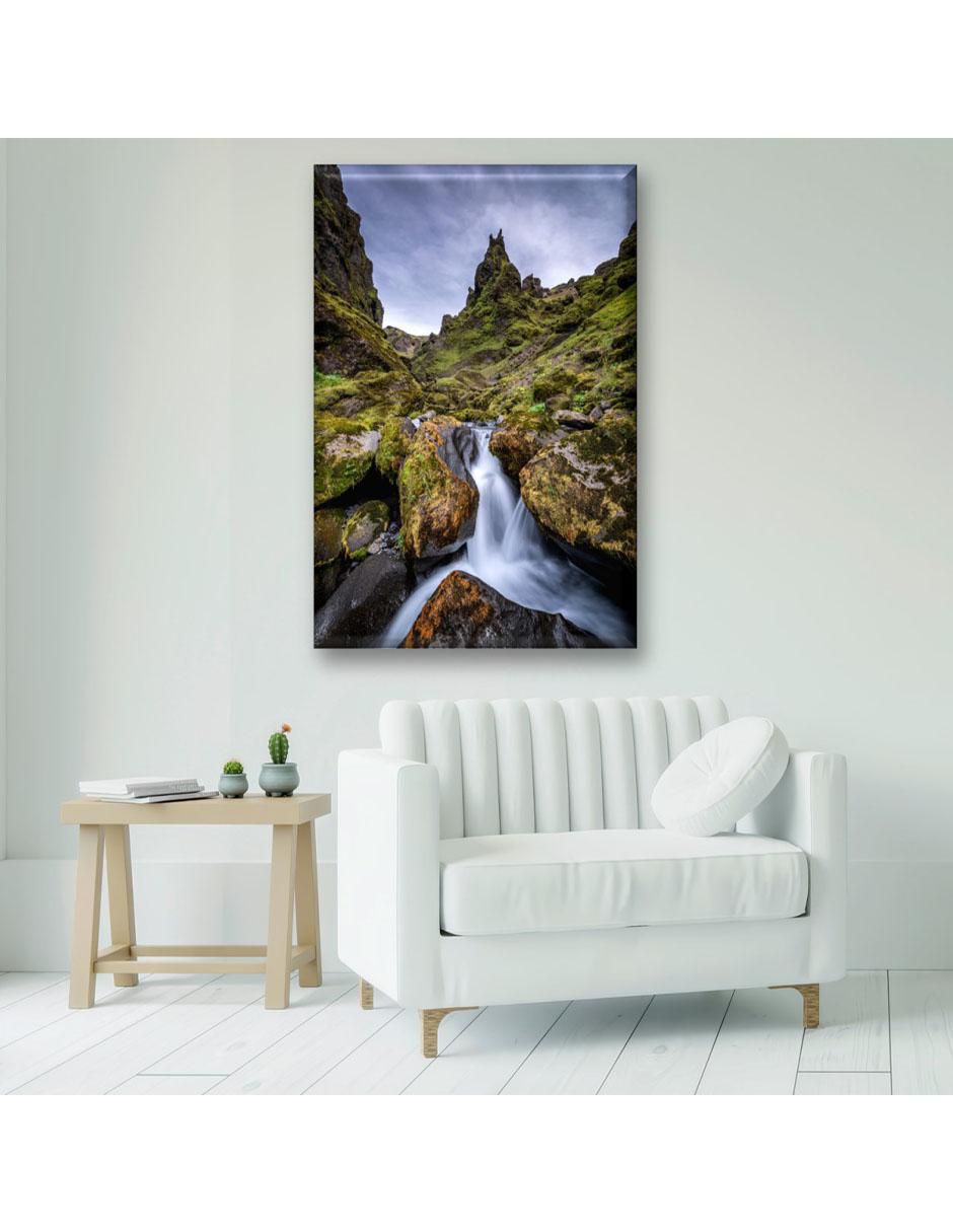 Cuadro decorativo Cascada en Islandia 2