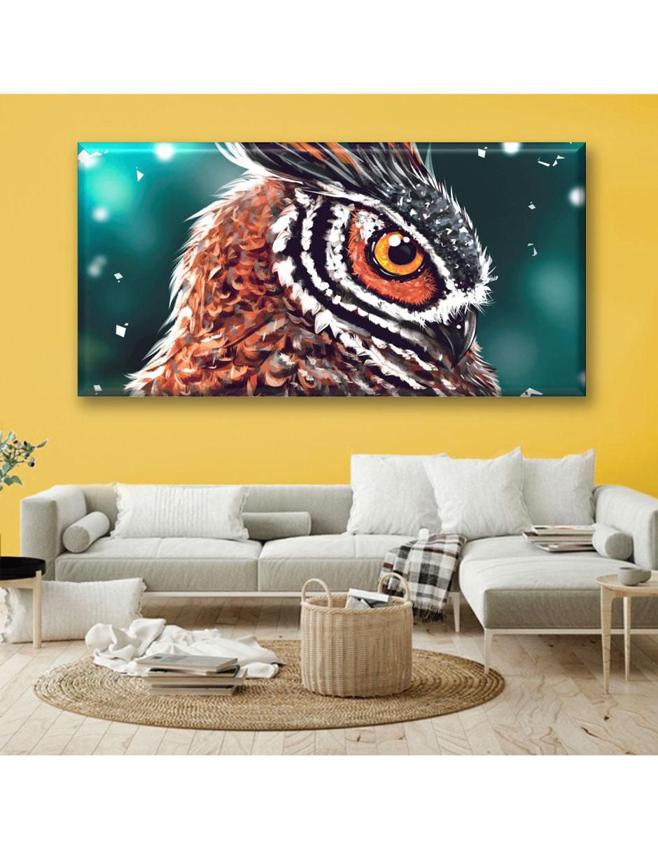 Cuadro decorativo Búho pintura 2