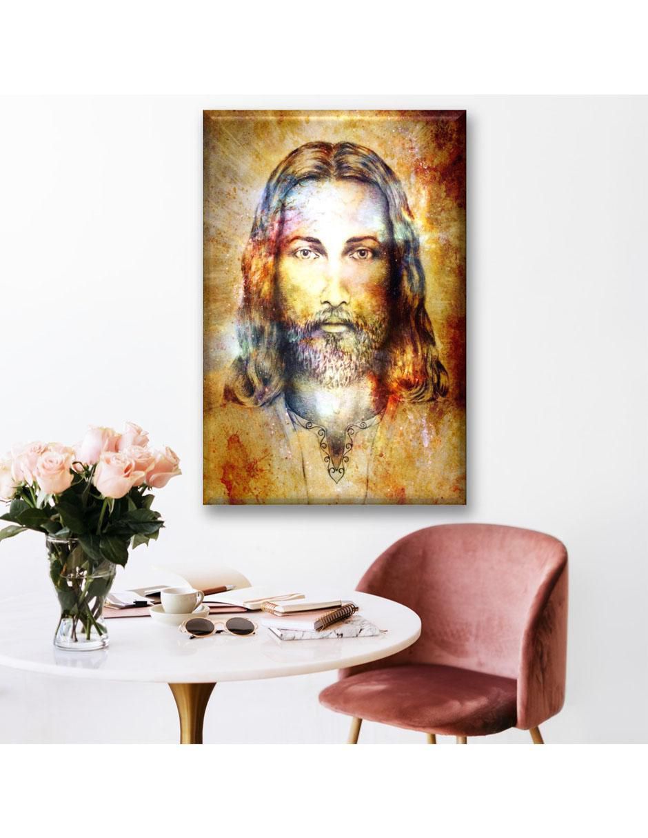 Cuadro decorativo Jesucristo mundo 2