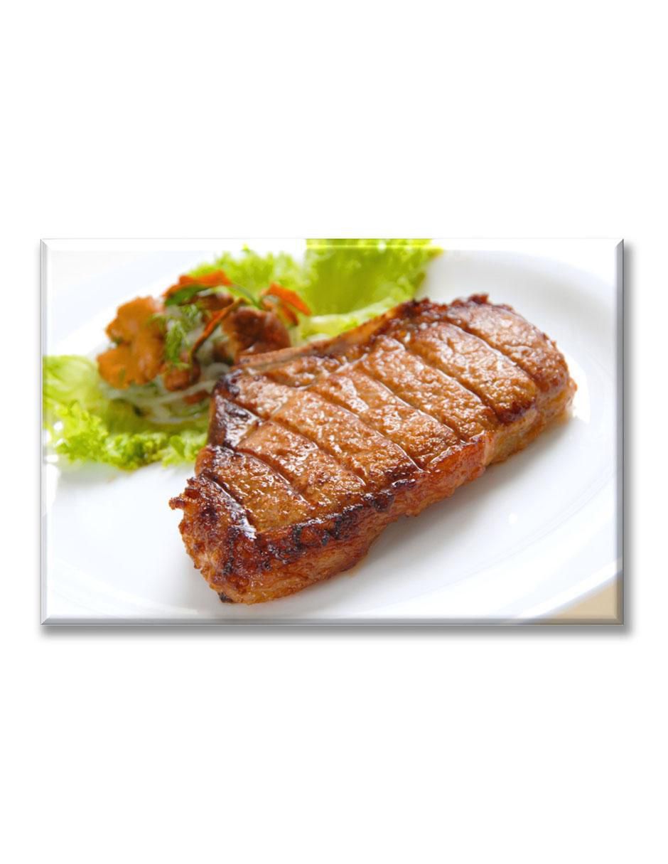 Cuadro decorativo carne asada
