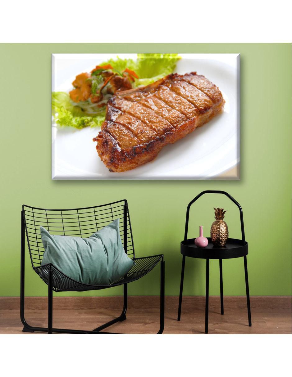 Cuadro decorativo carne asada 2