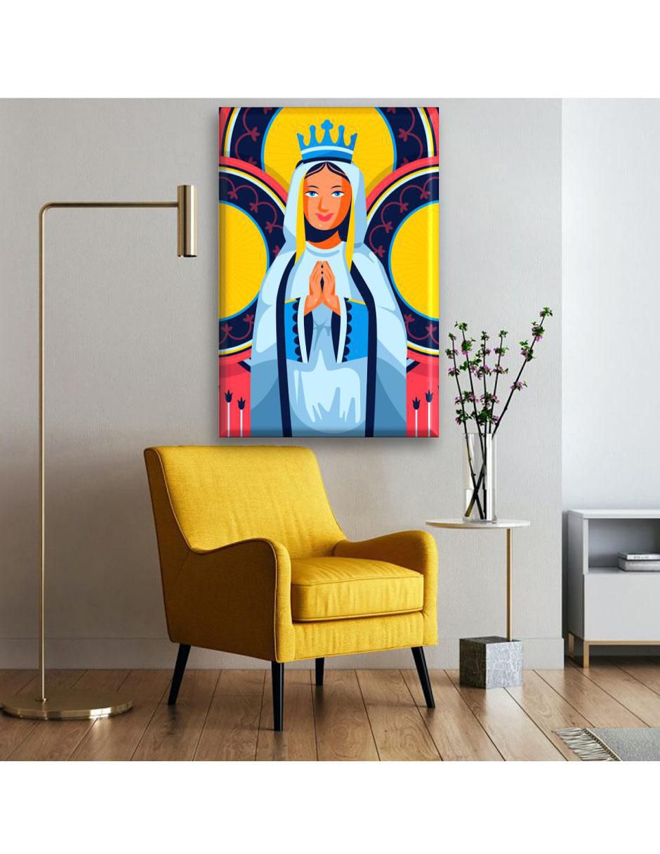 Cuadro decorativo Dibujo virgen 3