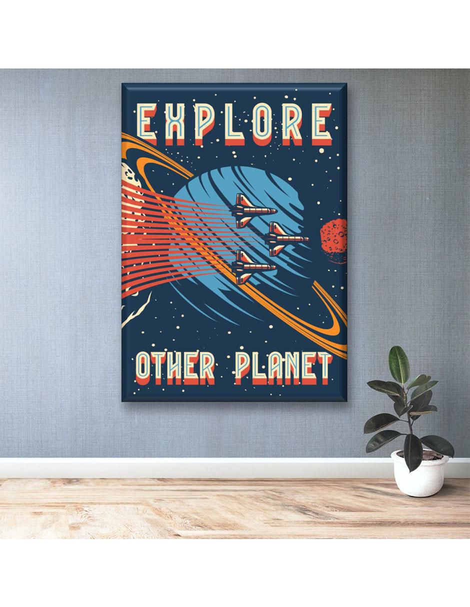 Cuadro decorativo Other planet 2