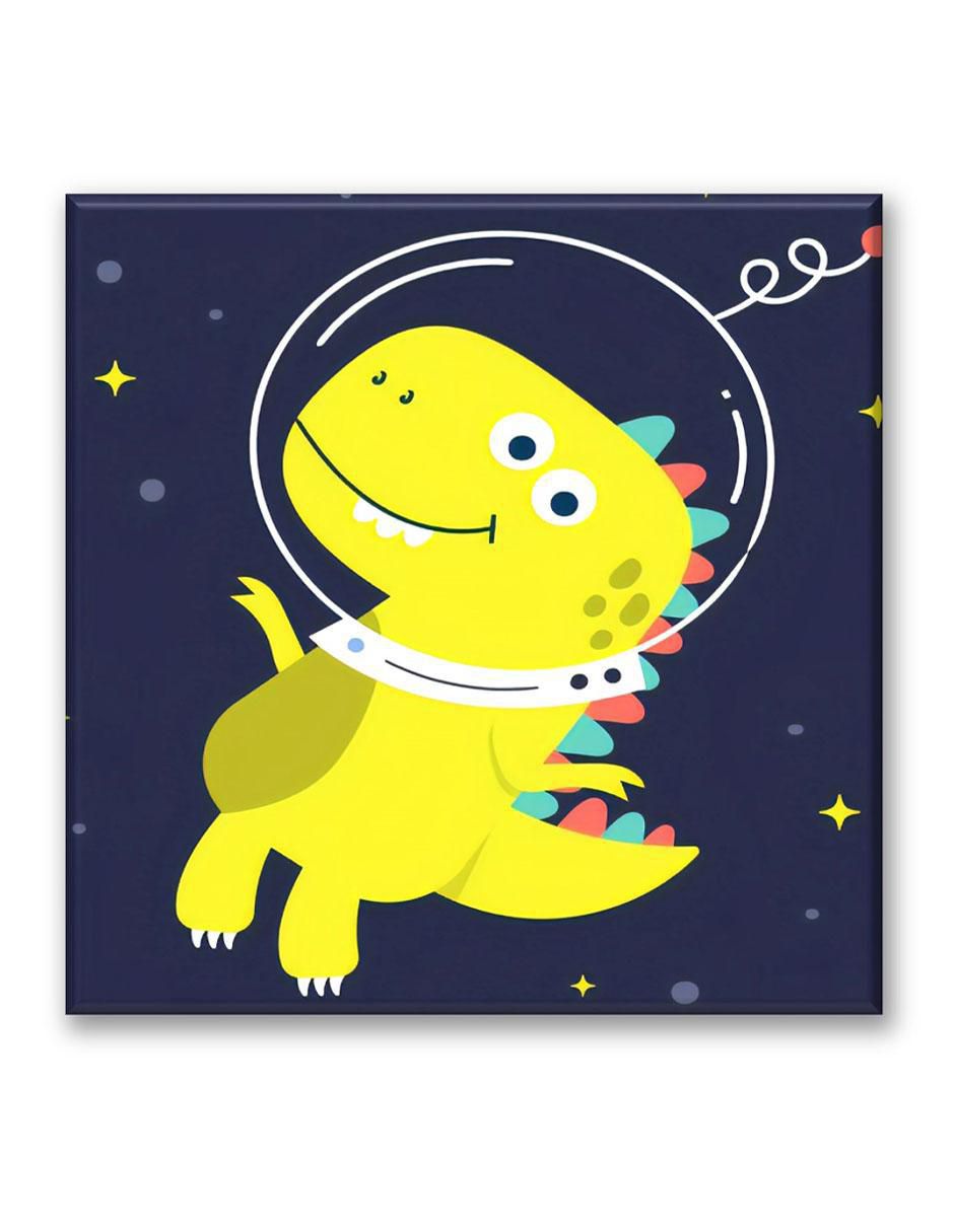 Cuadro decorativo Dino space