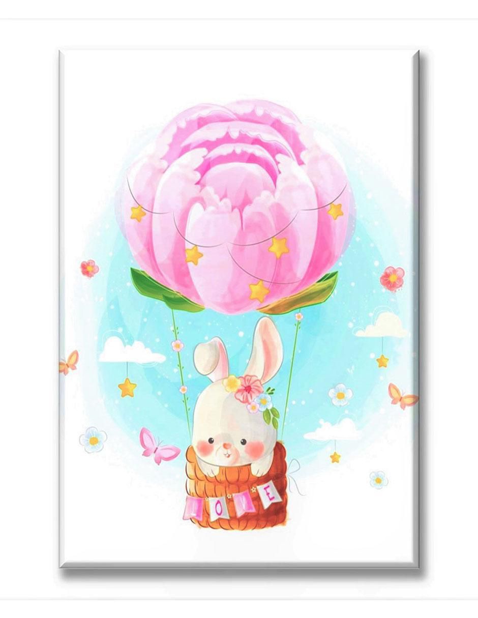 Cuadro decorativo Conejito volando Cuadro decorativo Conejito volando