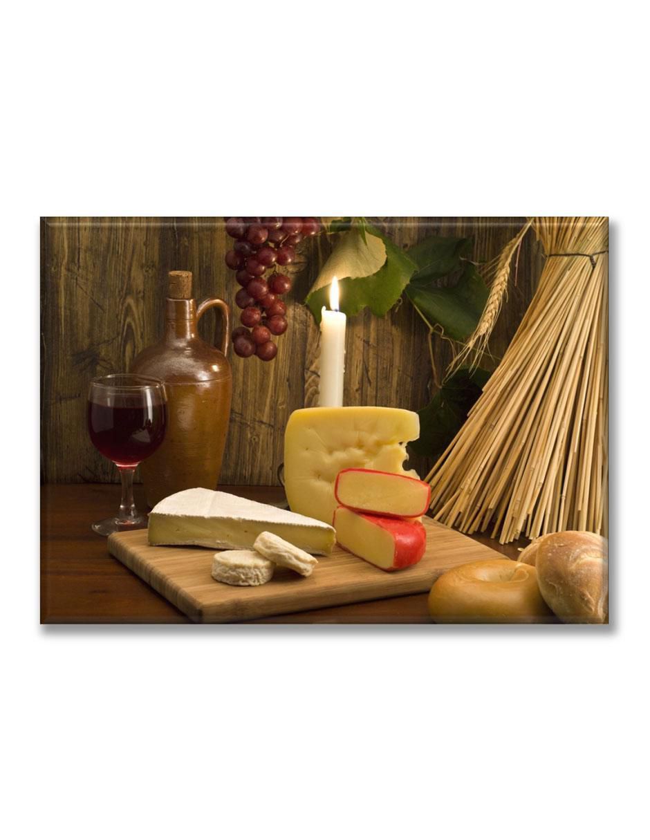 Cuadro decorativo Tabla de quesos Cuadro decorativo Tabla de quesos