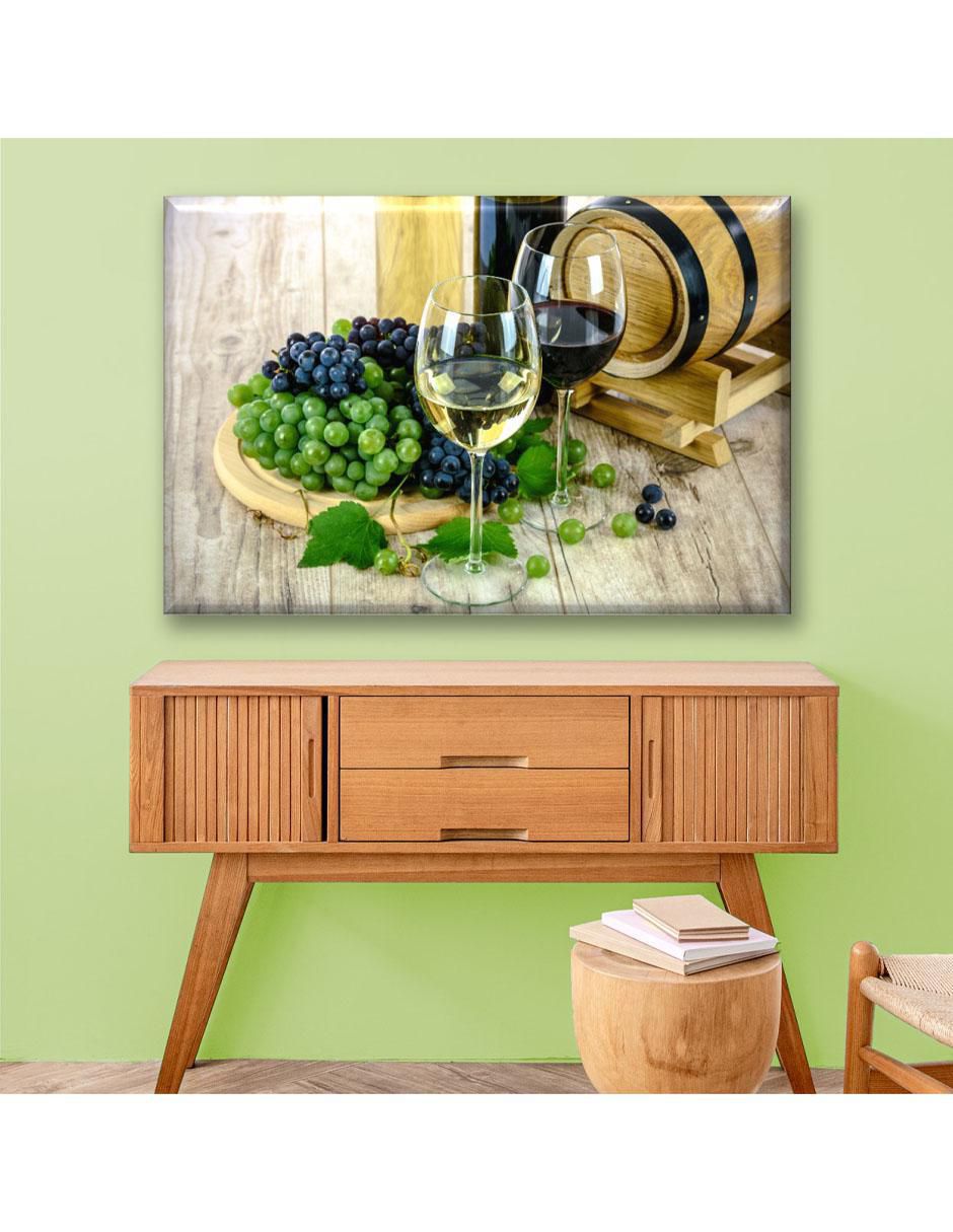 Cuadro decorativo Copas de vino 2