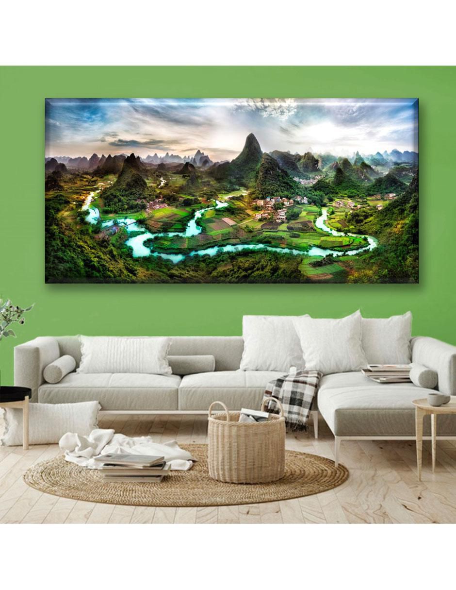 Cuadro decorativo Panorámica Guilin china 2