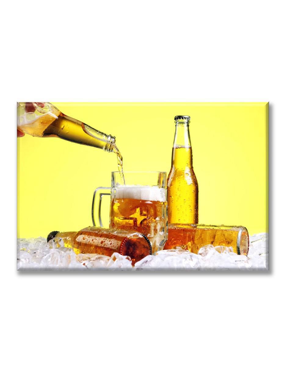 Cuadro decorativo Tarro y cervezas