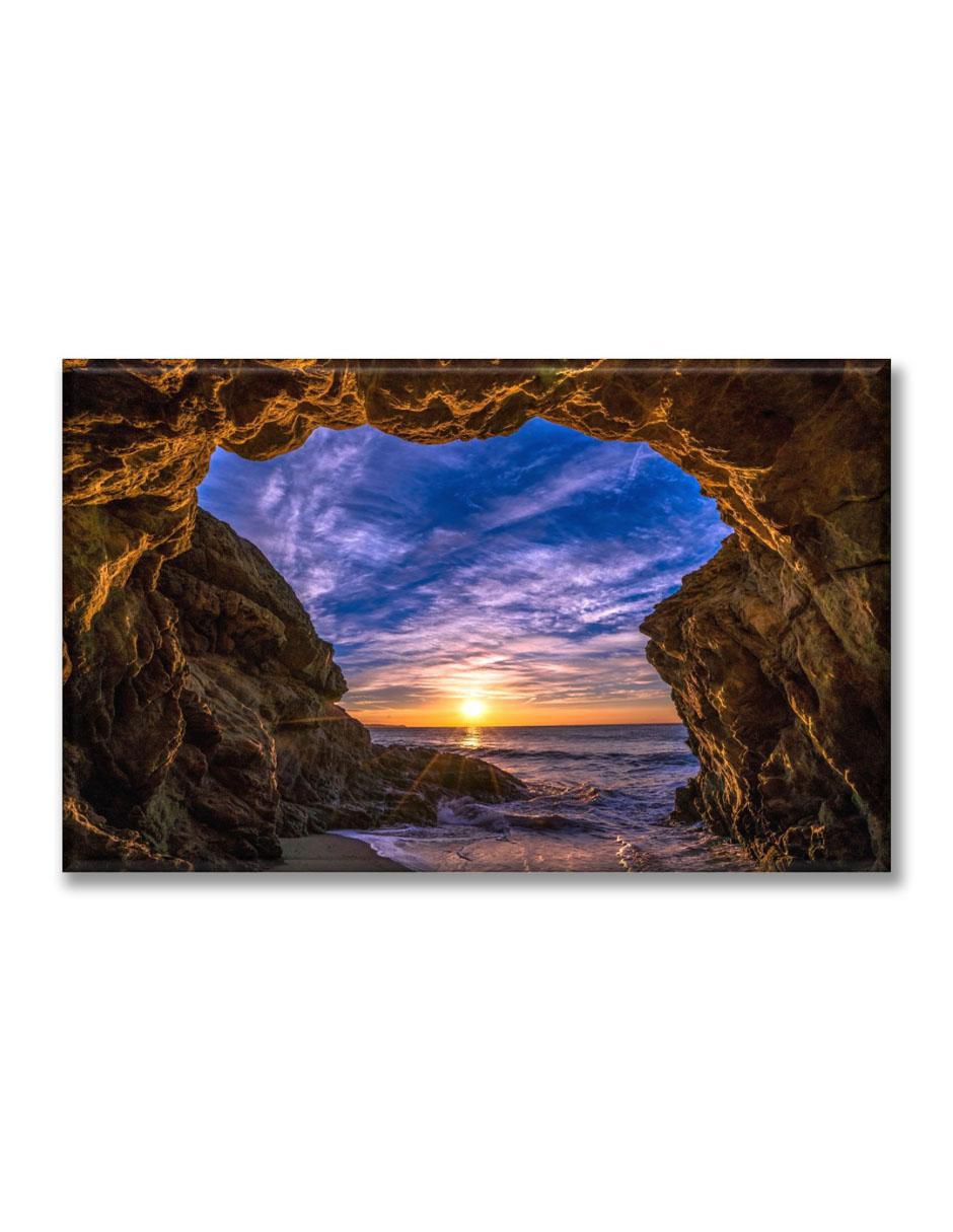 Cuadro decorativo Cueva en la playa