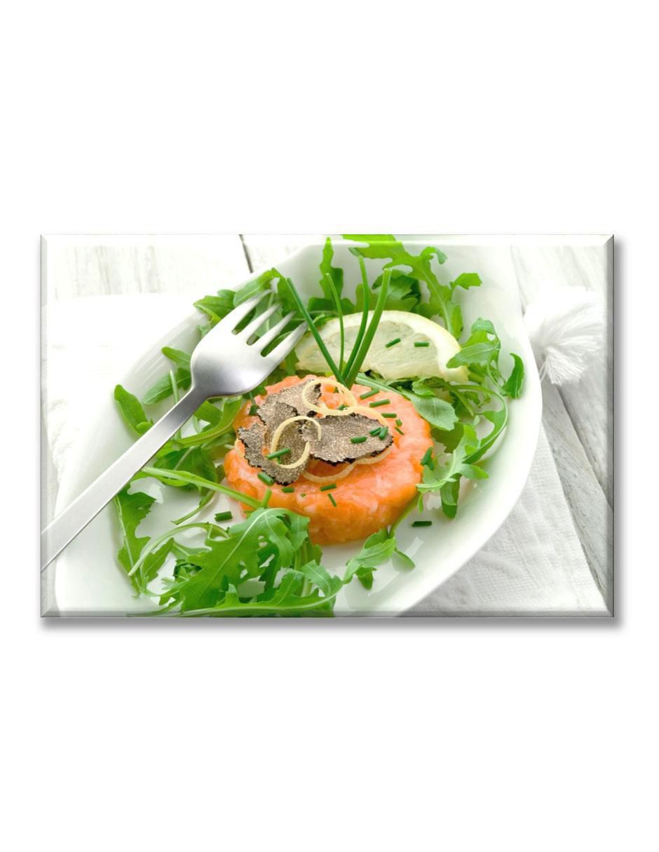 Cuadro decorativo Tarta de salmón
