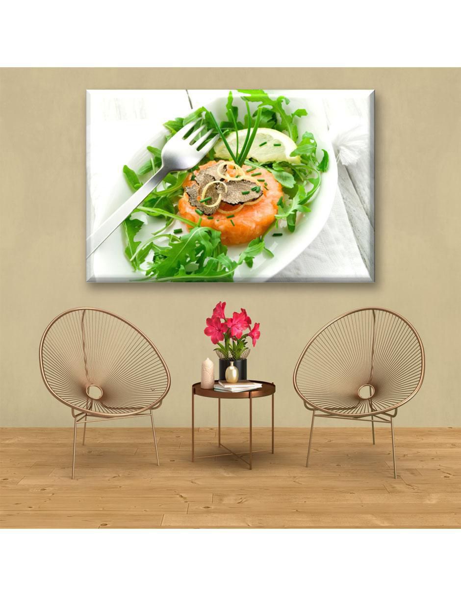 Cuadro decorativo Tarta de salmón 2