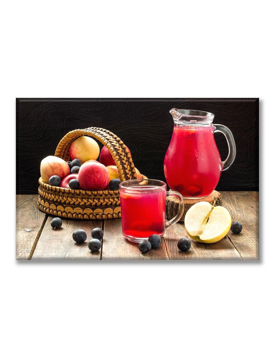 Cuadro decorativo Agua frutos rojos