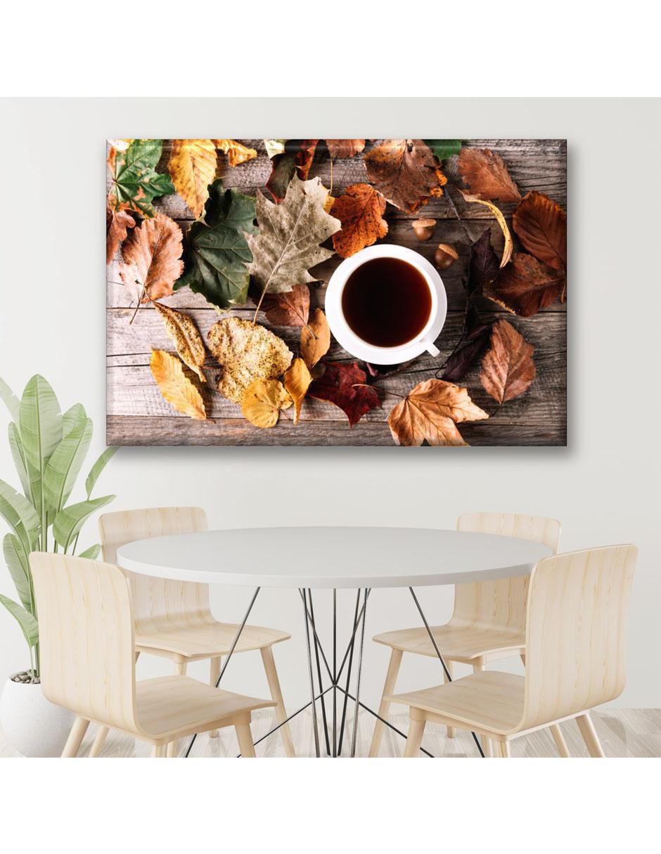 Cuadro decorativo Té en otoño 2