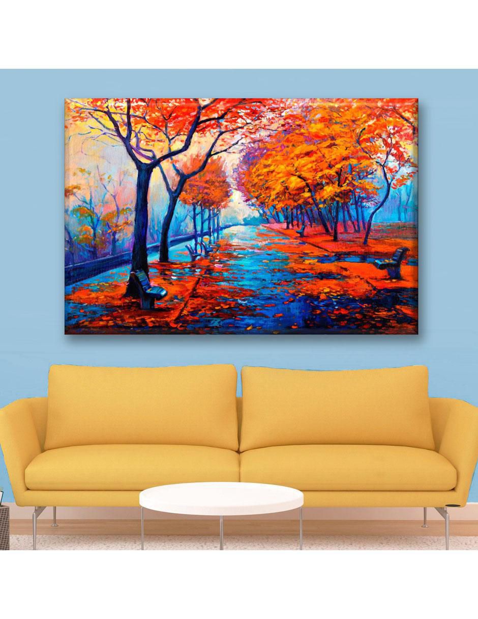 Cuadro decorativo Óleo de otoño 2