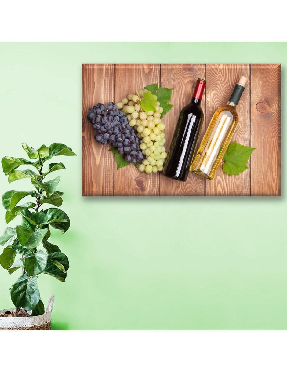 Cuadro decorativo Botellas de vino 2