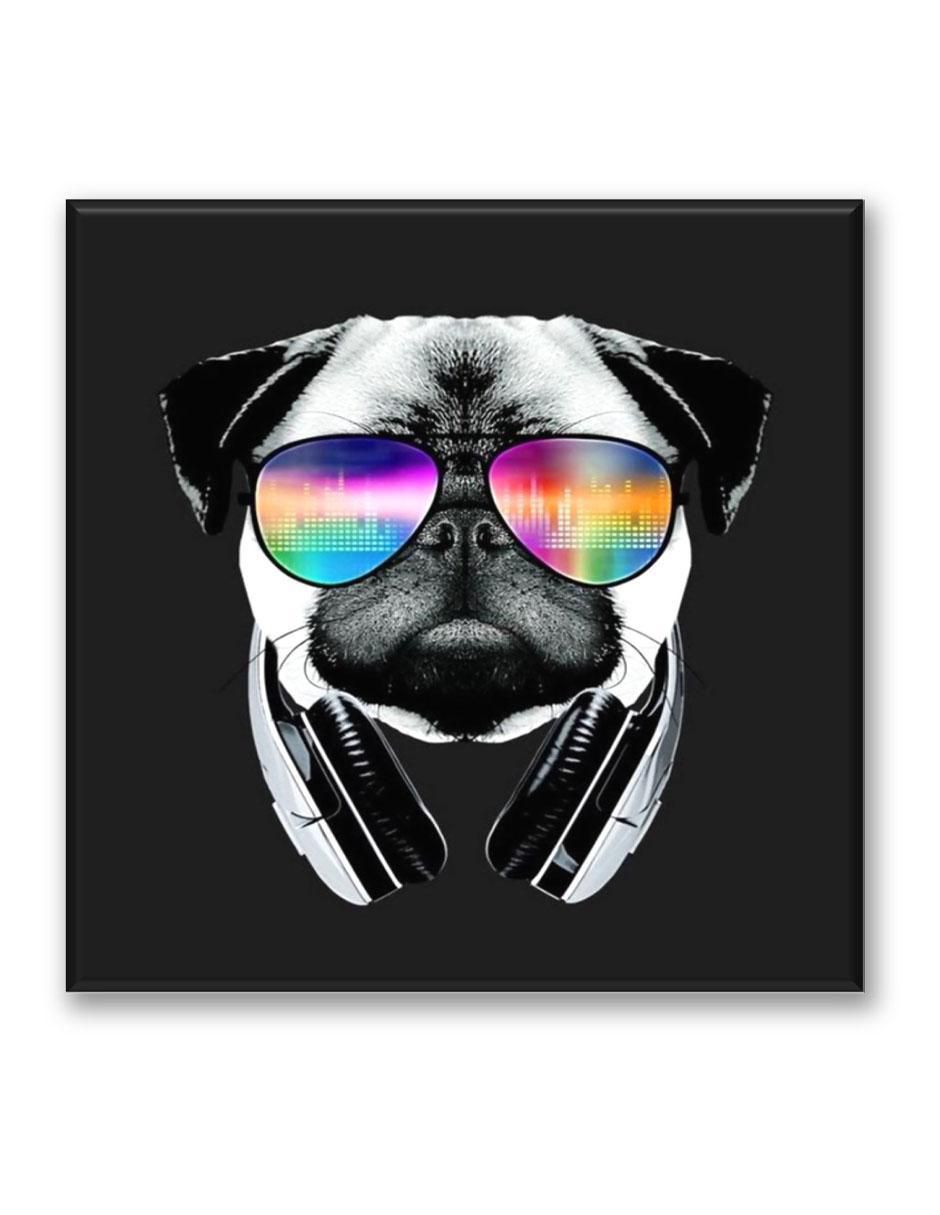 Cuadro decorativo Pug musical Cuadro decorativo Pug musical