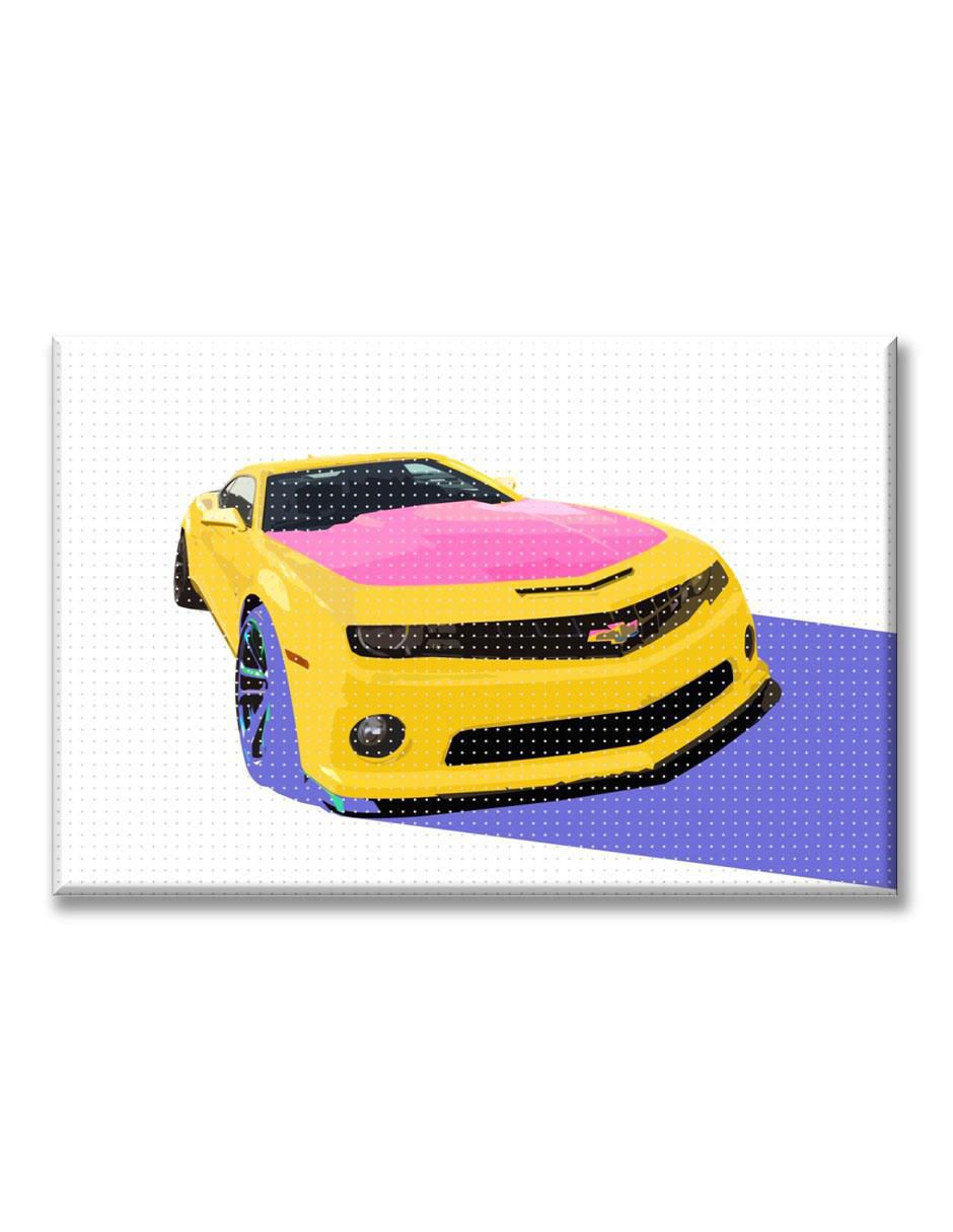 Cuadro decorativo Camar amarillo