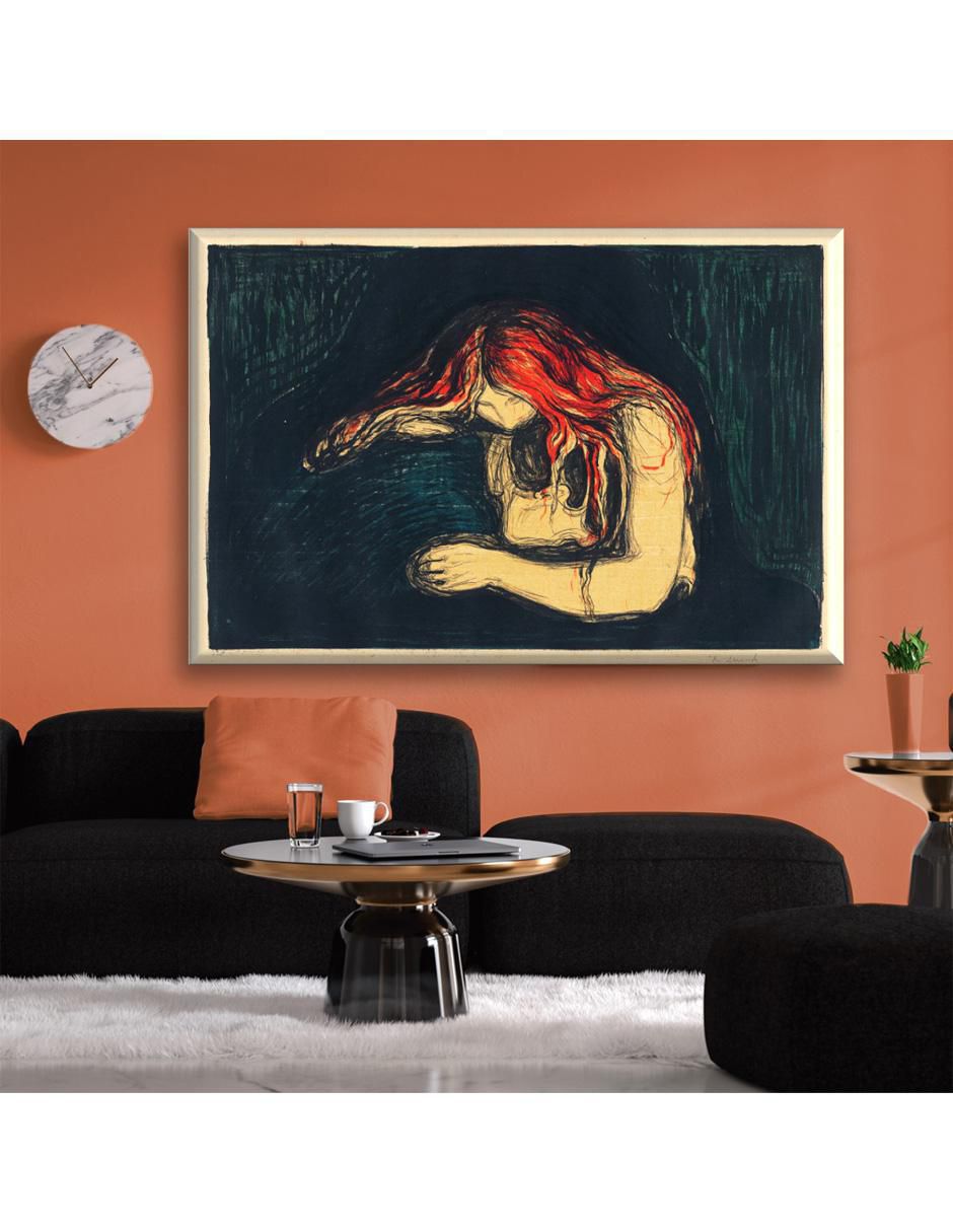 Cuadro decorativo El vampiro II by munch 2