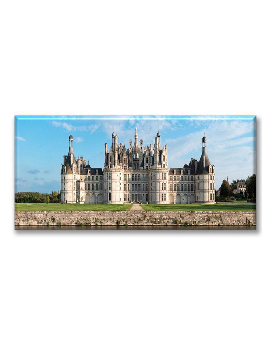 Cuadro decorativo Panorámica castillo en Francia