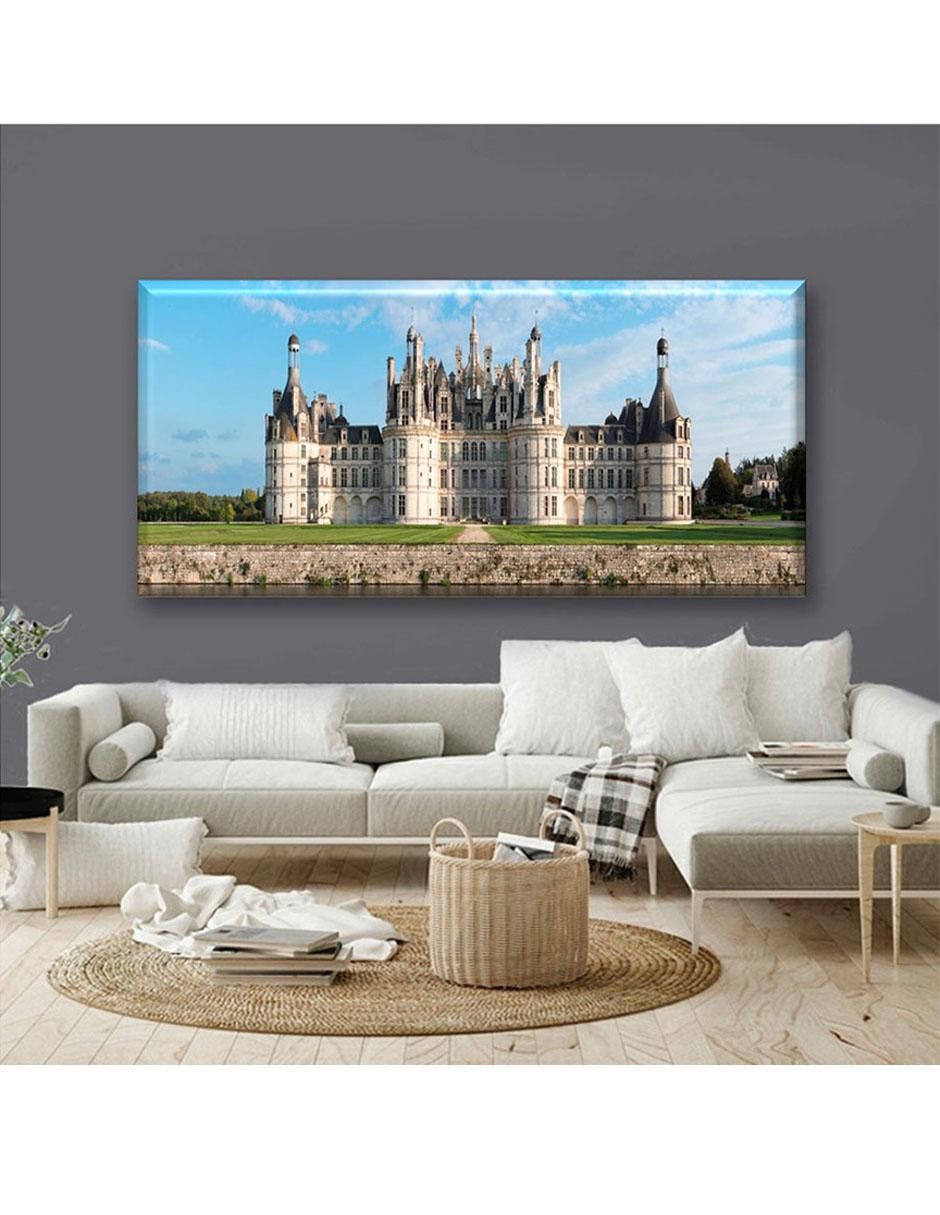 Cuadro decorativo Panorámica castillo en Francia 3