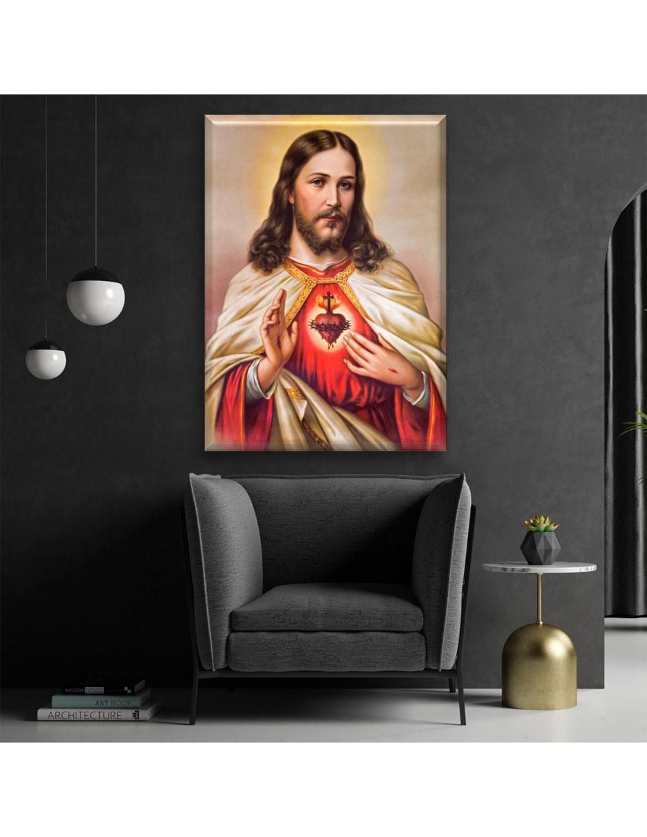 Cuadro decorativo El sagrado corazón de Jesús 2