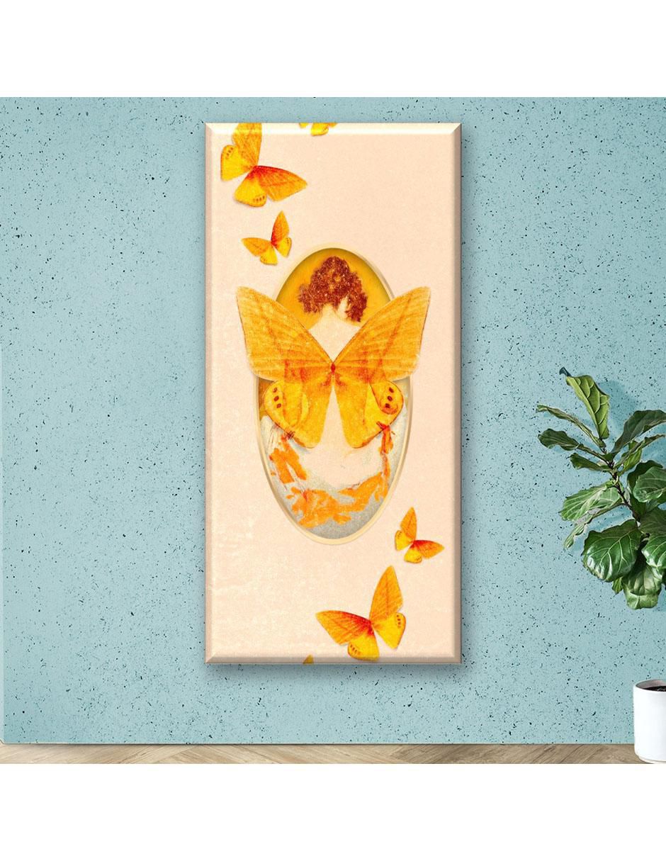 Cuadro decorativo Mujer alas de mariposa 2