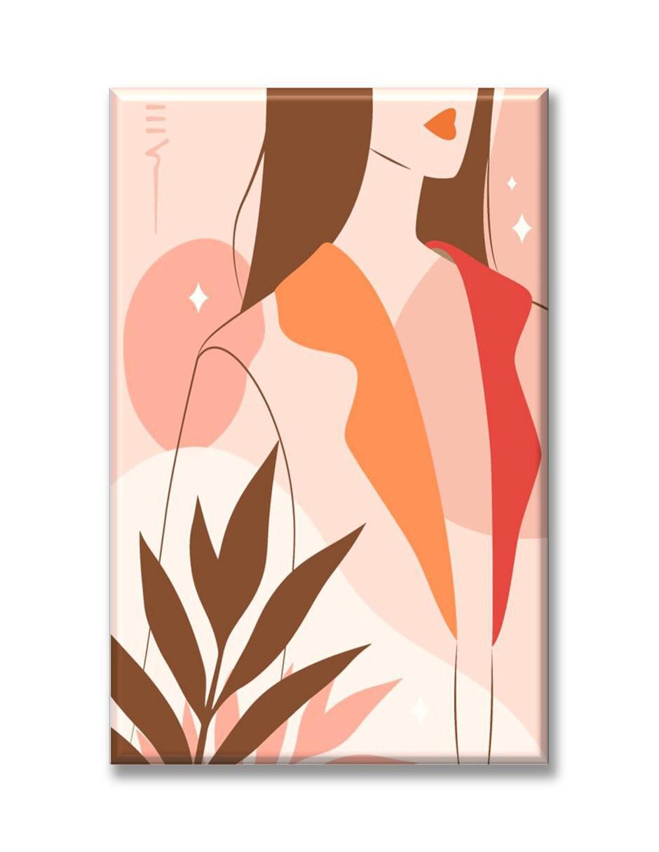 Cuadro decorativo Retrato minimalista