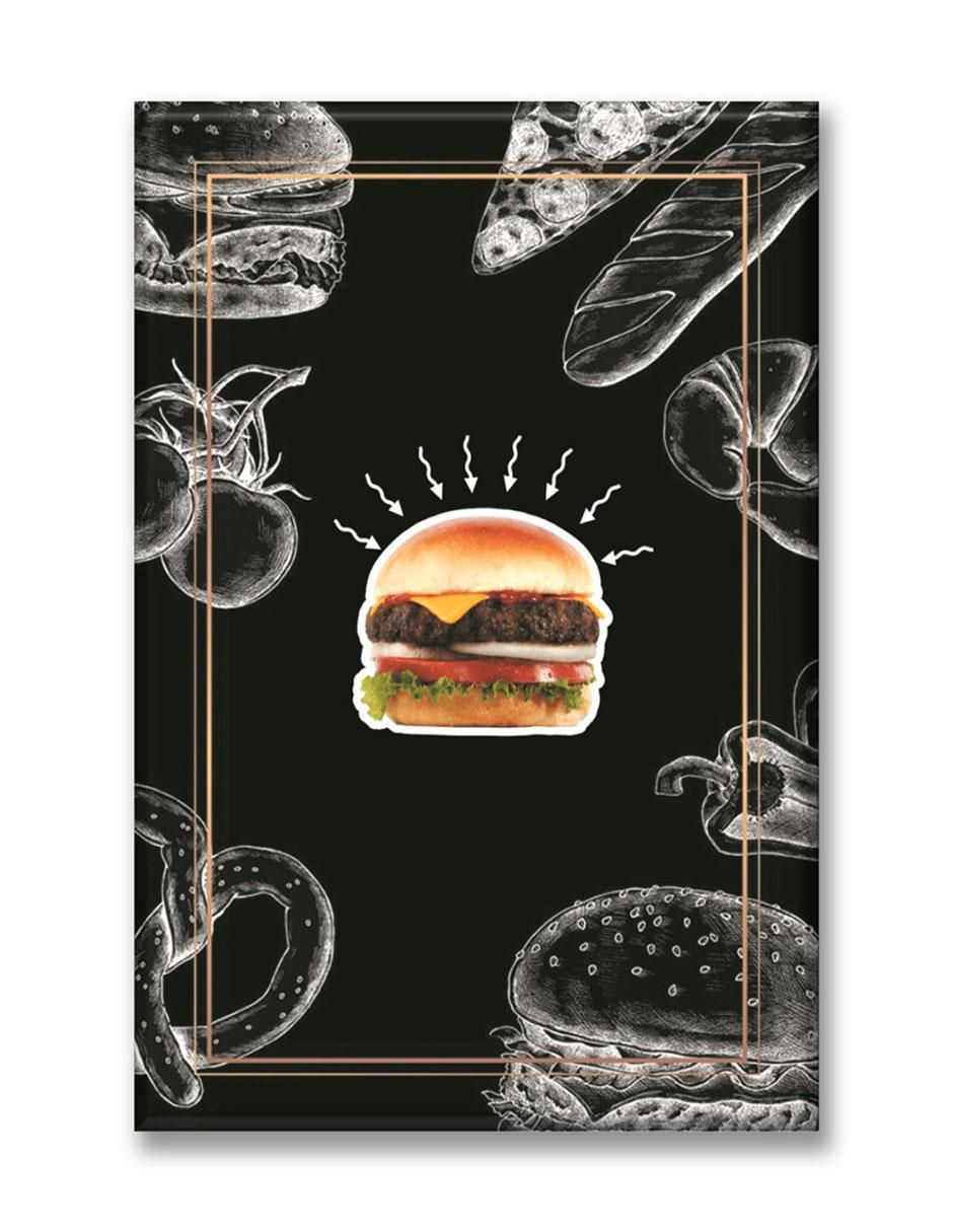 Cuadro decorativo Bn hamburguesa Cuadro decorativo Bn hamburguesa