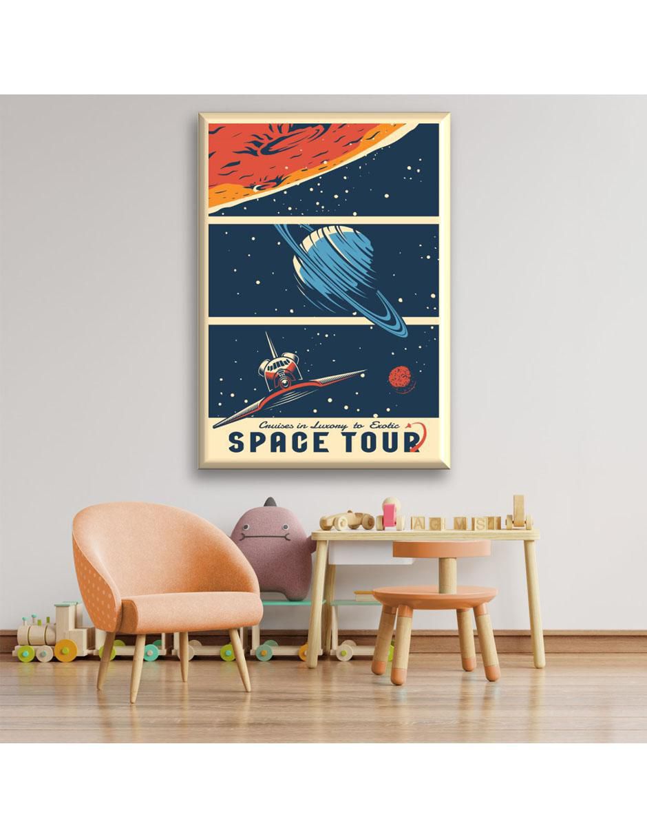 Cuadro decorativo Space tour 2