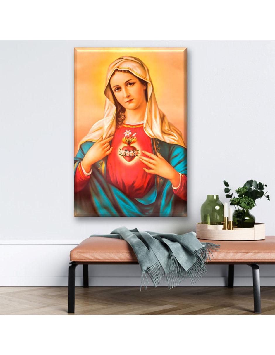 Cuadro decorativo Sagrado corazón de maria 2