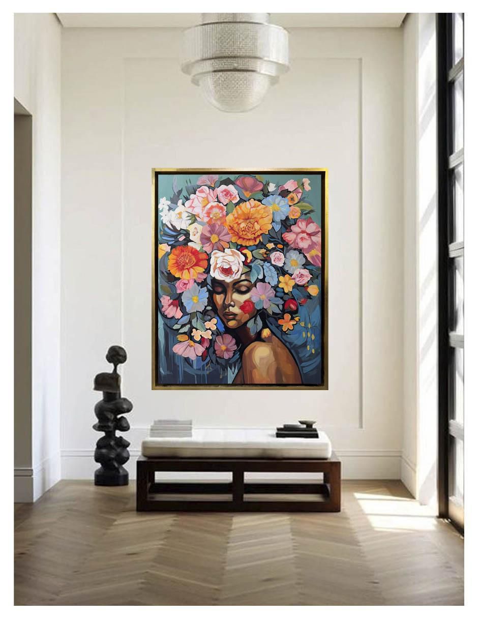 Pintura NATURAL BEAUTY técnica acrílico Flores 2
