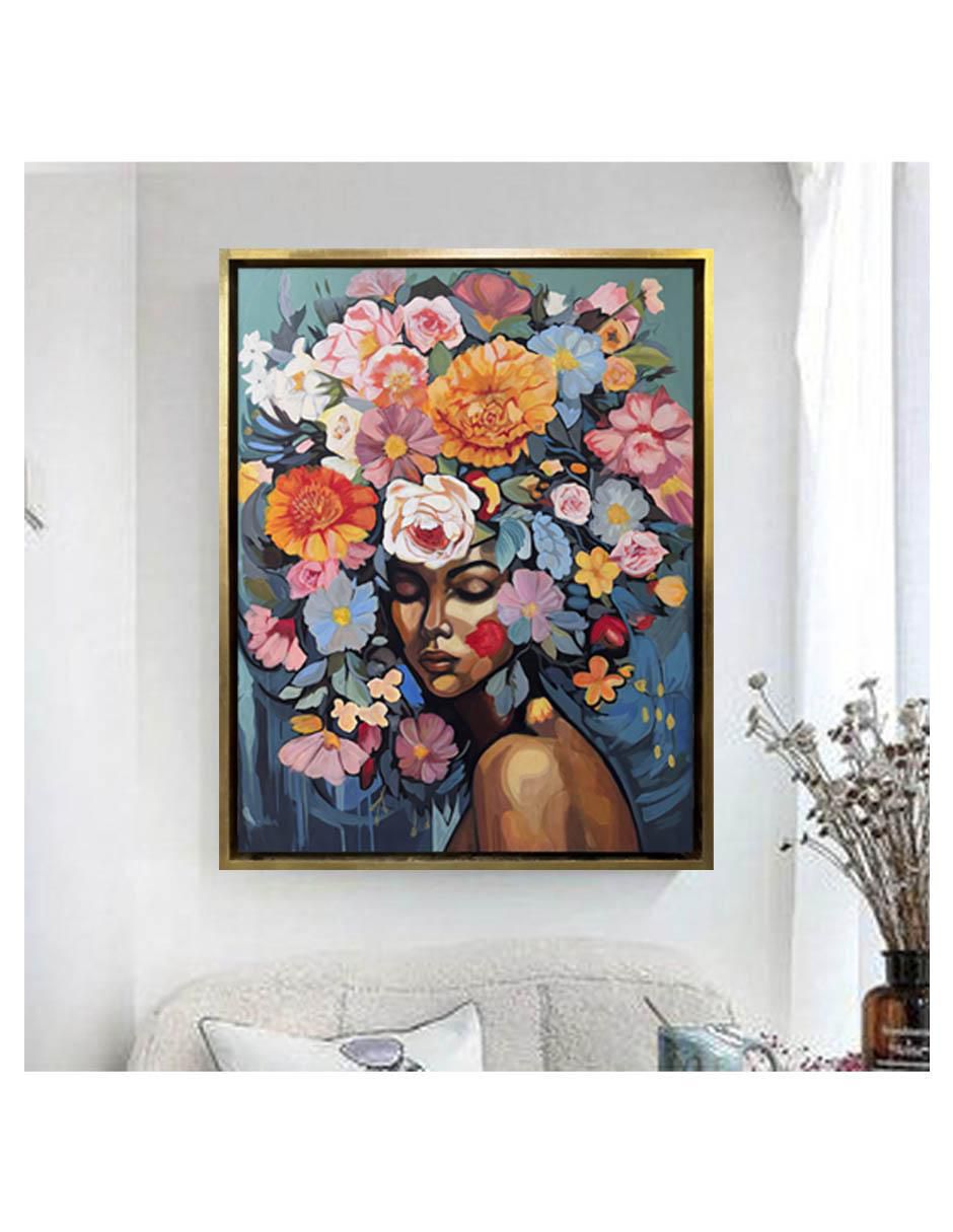 Pintura NATURAL BEAUTY técnica acrílico Flores 4