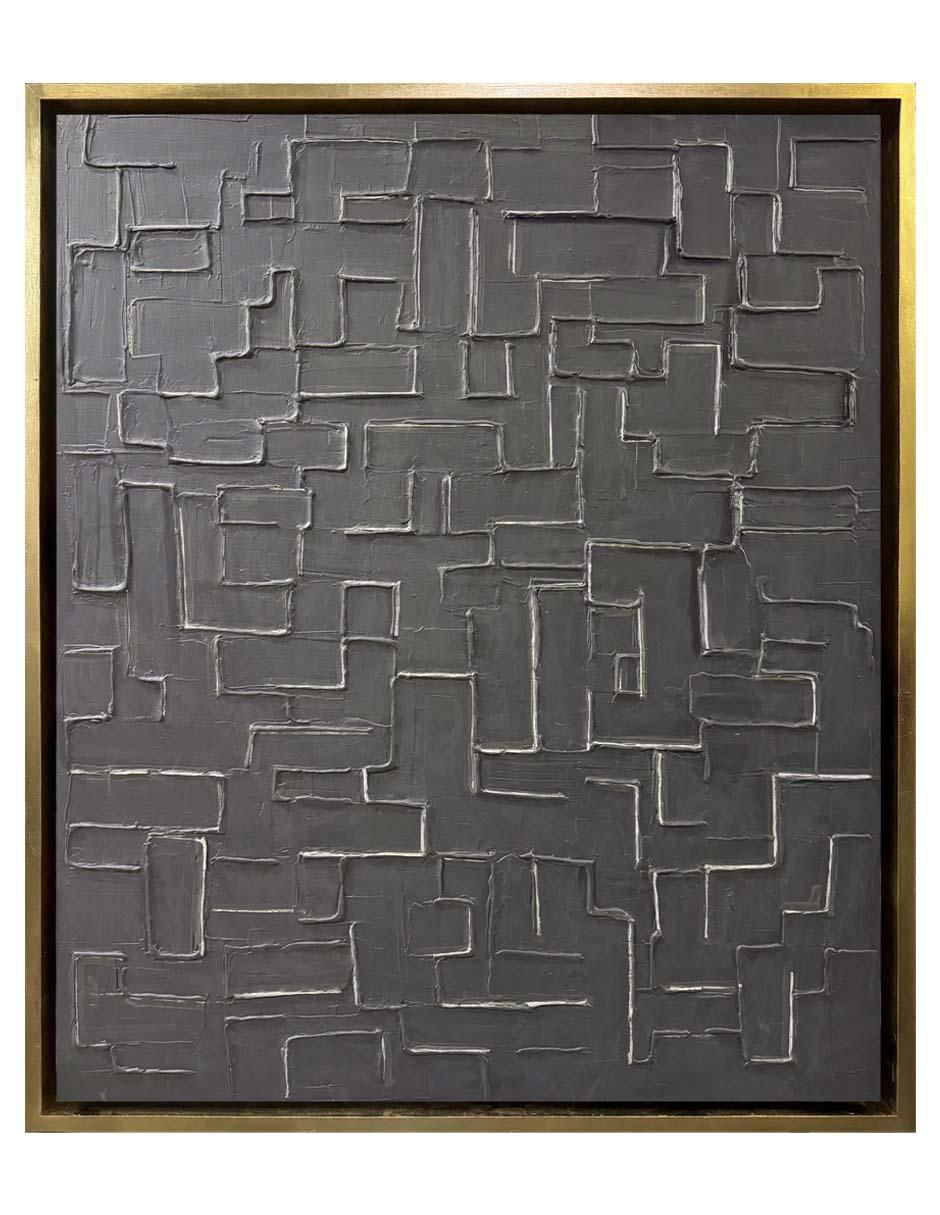 Pintura Black técnica mixta