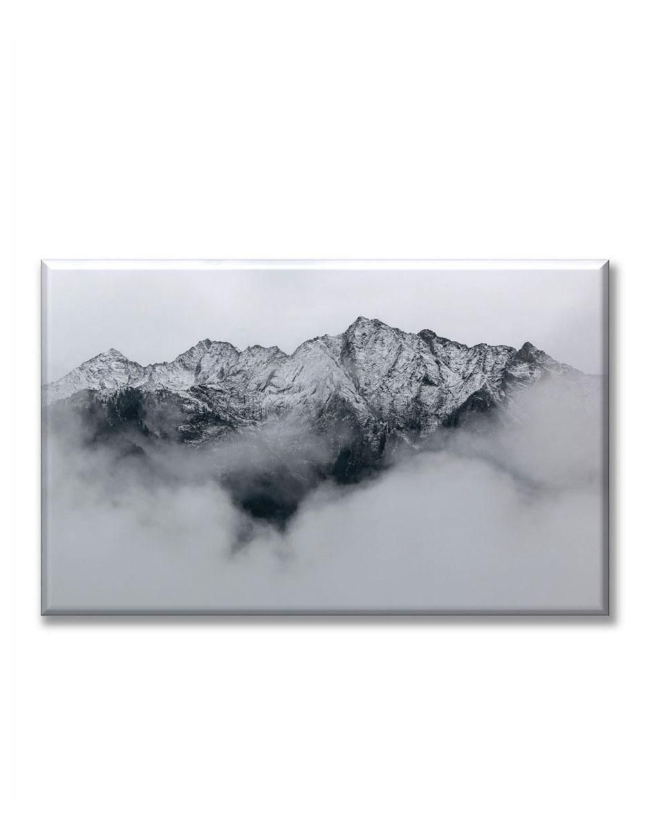 Cuadro decorativo Montaña con niebla