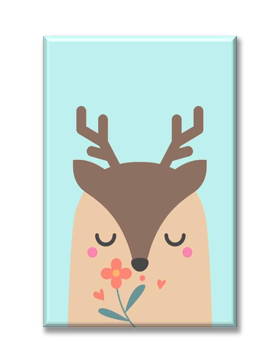 Cuadro decorativo Venado flor Cuadro decorativo Venado flor