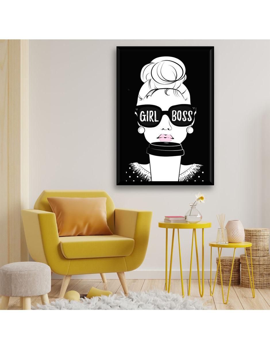Cuadro decorativo Girl boss 2