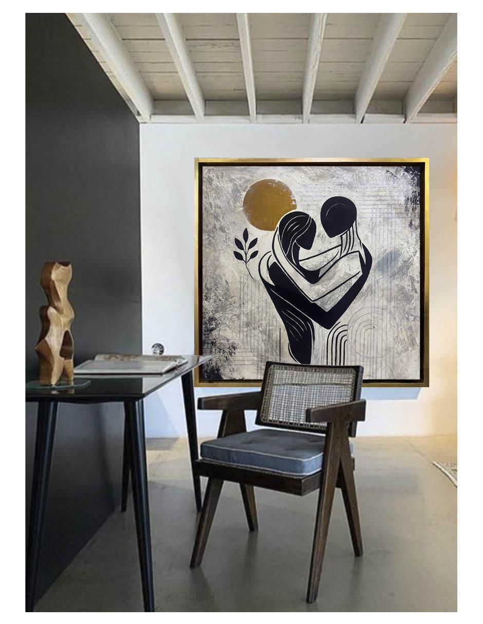 Pintura Serenity técnica acrílico MilleniArt 5