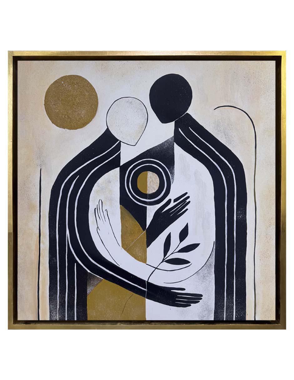 Pintura Serenity II técnica acrílico MilleniArt
